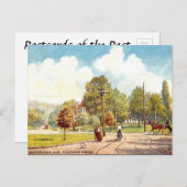 Alte Postkarte - Birmingham, Alabama (Vorne/Hinten)