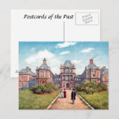 Alte Postkarte - Blackburn, Lancashire (Vorne/Hinten)