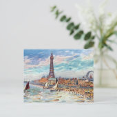 Alte Postkarte - Blackpool, Lancashire (Stehend Vorderseite)