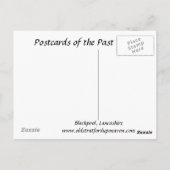 Alte Postkarte - Blackpool, Lancashire (Rückseite)