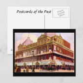 Alte Postkarte - Blackpool, Lancashire (Vorne/Hinten)