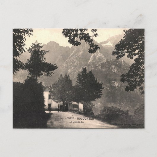 Alte Postkarte - Bocognano, Corse du Sud (Vorderseite)