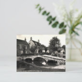 Alte Postkarte - Bourton auf dem Wasser. Glos (Stehend Vorderseite)
