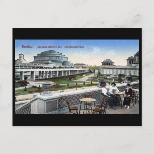 Alte Postkarte - Breslau (Breslau), Polen (Vorderseite)