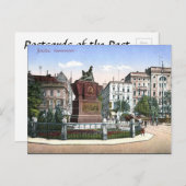 Alte Postkarte - Breslau, Polen (Vorne/Hinten)