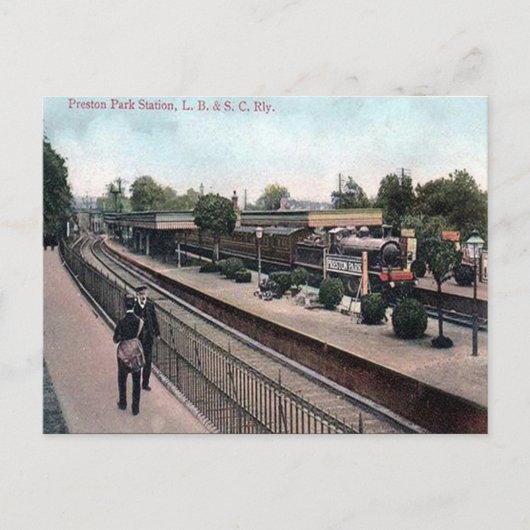 Alte Postkarte - Brighton, Sussex (Vorderseite)