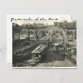 Alte Postkarte - Brisbane, Queensland (Vorne/Hinten)