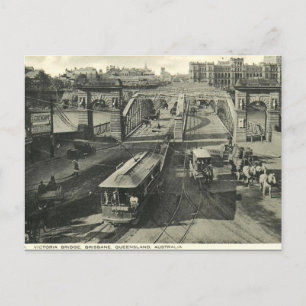 Alte Postkarte - Brisbane, Queensland