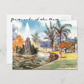 Alte Postkarte - Brisbane, Queensland (Vorne/Hinten)