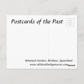 Alte Postkarte - Brisbane, Queensland (Rückseite)