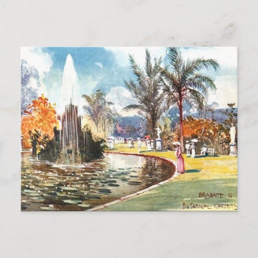 Alte Postkarte - Brisbane, Queensland (Vorderseite)