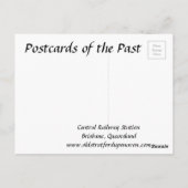 Alte Postkarte - Brisbane, Queensland (Rückseite)