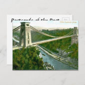 Alte Postkarte - Bristol (Vorne/Hinten)