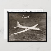 Alte Postkarte - Bristol "Brabazon" (Vorne/Hinten)