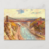 Alte Postkarte - Bristol, England (Vorderseite)