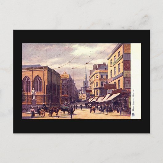 Alte Postkarte, Bristol Postkarte (Vorderseite)