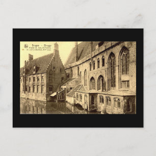 Alte Postkarte, Brügge Postkarte
