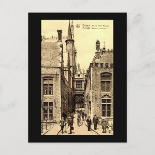 Alte Postkarte, Brügge Postkarte
