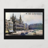 Alte Postkarte - Brüssel (Vorderseite)