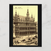 Alte Postkarte - Brüssel, Maison du Roi