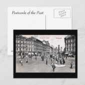 Alte Postkarte - Budapest, Ungarn (Vorne/Hinten)
