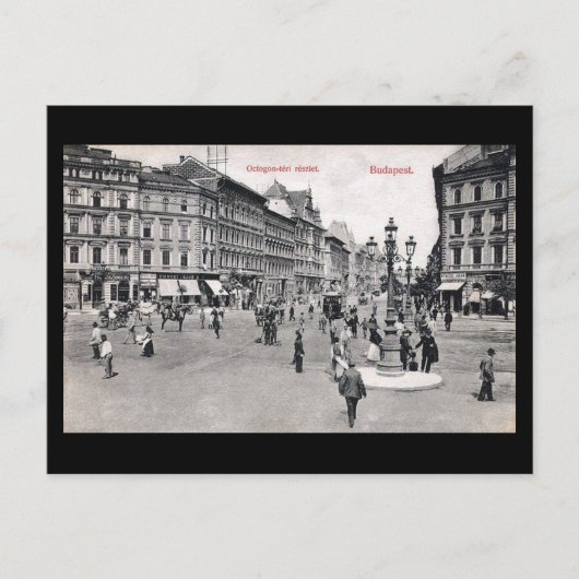 Alte Postkarte - Budapest, Ungarn (Vorderseite)