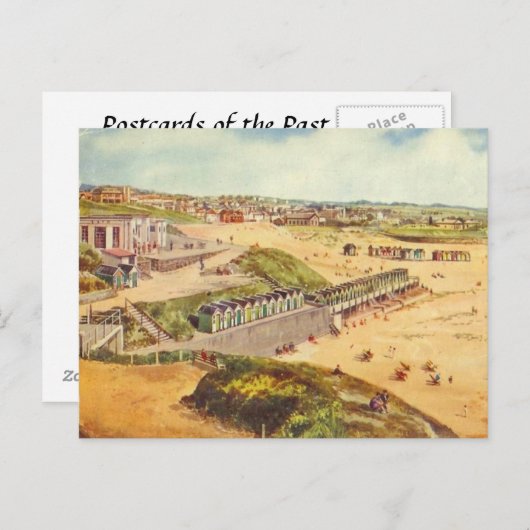 Alte Postkarte - Bug, Cornwall (Vorne/Hinten)