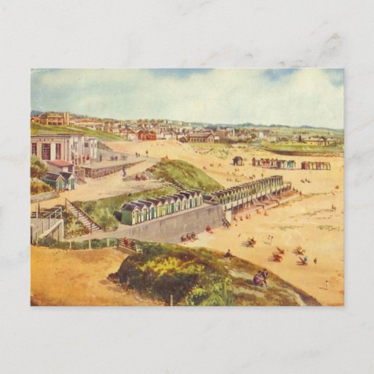 Alte Postkarte - Bug, Cornwall (Vorderseite)