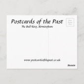 Alte Postkarte - Bull Ring, Birmingham (Rückseite)