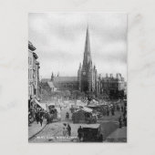 Alte Postkarte - Bull Ring, Birmingham (Vorderseite)