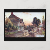 Alte Postkarte - Bunyans Hütte. Elstow, Bedford (Vorderseite)