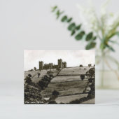 Alte Postkarte - Burg Riber, Matlock, Derbyshire (Stehend Vorderseite)