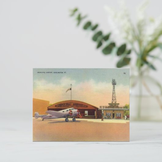 Alte Postkarte - Burlington, Vermont (Stehend Vorderseite)