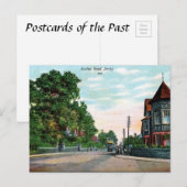 Alte Postkarte - Buxton Road, Derby (Vorne/Hinten)