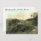 Alte Postkarte - Cairns Bahn, Queensland (Vorne/Hinten)