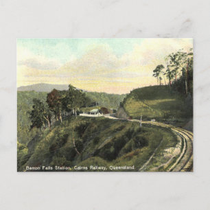 Alte Postkarte - Cairns Bahn, Queensland