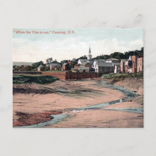 Alte Postkarte - Canning Nova Scotia, Kanada (Vorderseite)