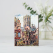 Alte Postkarte - Canterbury Kathedrale (Stehend Vorderseite)