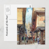 Alte Postkarte - Canterbury, Kent (Vorne/Hinten)