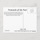 Alte Postkarte - Capri, Italien (Rückseite)