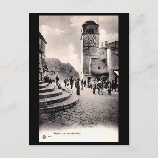 Alte Postkarte - Capri, Italien (Vorderseite)