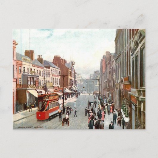 Alte Postkarte - Carlisle, Cumbria (Vorderseite)