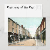 Alte Postkarte - Carlow, Irland (Vorne/Hinten)