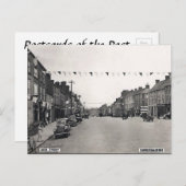 Alte Postkarte - Carrickmacross, Grafschaft Monagh (Vorne/Hinten)