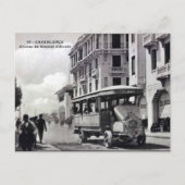 Alte Postkarte - Casablanca, Marokko (Vorderseite)