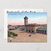 Alte Postkarte - Casablanca, Marokko (Vorne/Hinten)