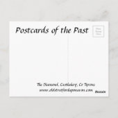 Alte Postkarte - Castlederg, Grafschaft Tyrone (Rückseite)