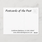 Alte Postkarte - Castletownbere, Grafschaft Cork (Rückseite)