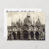 Alte Postkarte - Chiesa San Marco, Venezia (Vorne/Hinten)