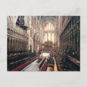 Alte Postkarte - Chor, Ely Cathedral (Vorderseite)